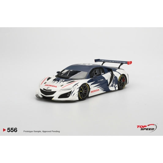 Top Speed Model - Honda NSX GT3 EVO AlphaTauri Yuki Tsunoda 2023 Red Bull Formula Nurburgring 1:18