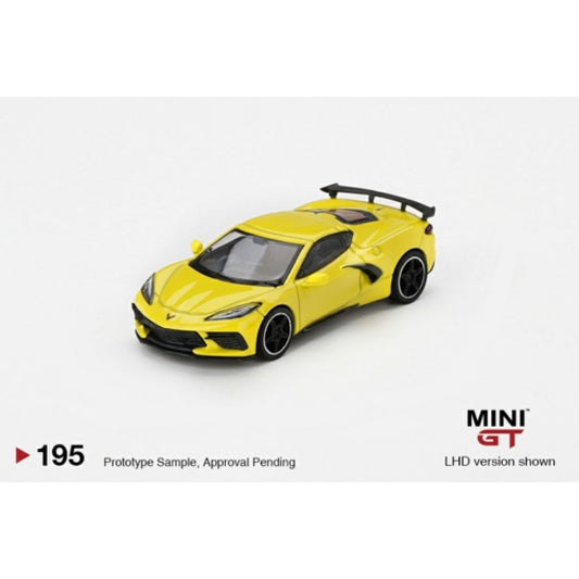 MiniGT - 1/64 CHEVROLET CORVETTE STINGRAY 2020 ACCELERATE YELLOW (LHD)