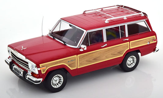 KK-Scale 1:18 - Jeep Grand Wagoneer 1989 Rood