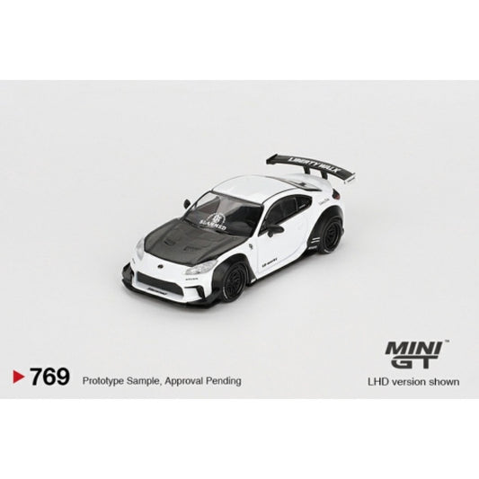 MiniGT - 1/64 TOYOTA GR86 LB NATION WHITE (LHD)