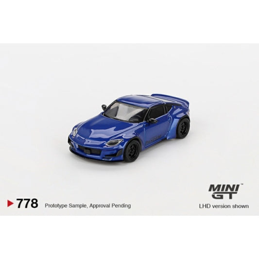 MiniGT - 1/64 NISSAN Z PANDEM SEIRAN BLUE (LHD)