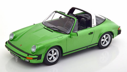 KK-Scale 1:18 - Porsche 911 Carrera 3.0 Targa 1977 Groen Metallic