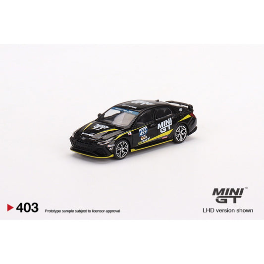 MiniGT - 1/64 HYUNDAI ELANTRA N NO.499 CAROUND RACING HYUNDAI N-FESTIVAL (LHD)