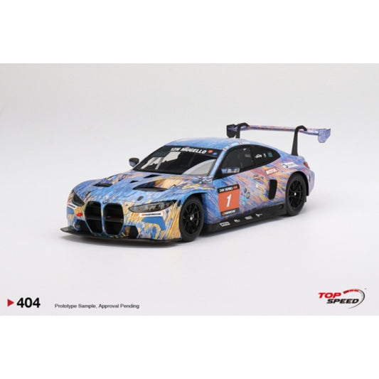 Top Speed Model - BMW M4 GT3 #25 2022 IMSA Daytona 24 Hrs 1:18