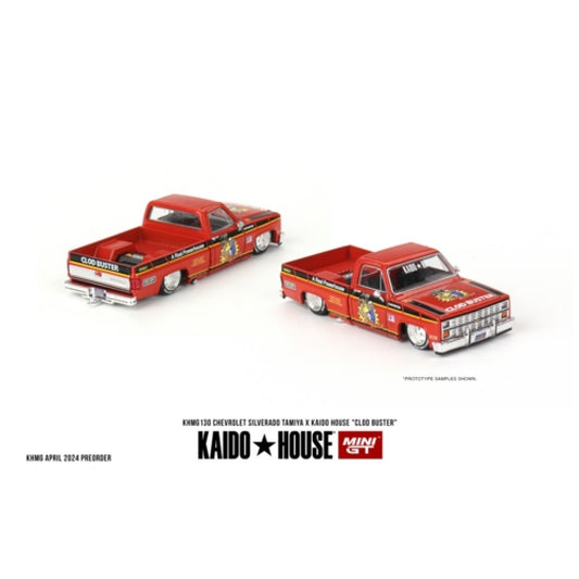 MiniGT - 1/64 CHEVROLET SILVERADO TAMIYA X KAIDO HOUSE CLOD BUSTER