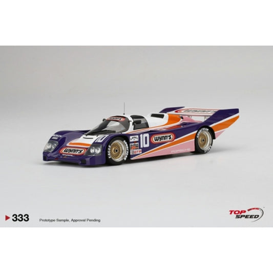 Top Speed Model - Porsche 962 #10 1987 IMSA Daytona 24 Hours 5th 1:18