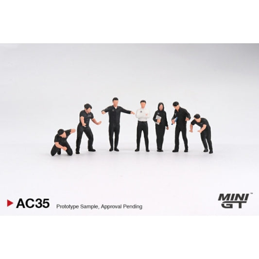 MiniGT - 1/64 FIGURINE NISMO TECHNICIAN TEAM (CARS NOT INCLUDED)