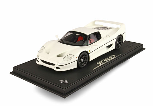 BBR Model 1:18 - Ferrari F50 Coupe 1995 Avus White 100