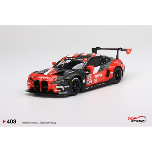 Top Speed Model - BMW M4 GT3 #25 2022 IMSA Daytona 24 Hrs 1:18