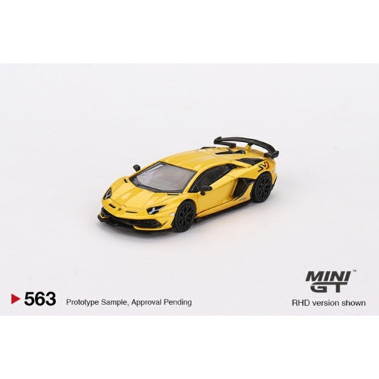 MiniGT - 1/64 LAMBORGHINI AVENTADOR SVJ GIALLO ORION (LHD)