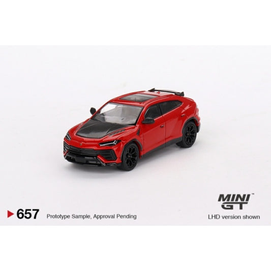 MiniGT - 1/64 LAMBORGHINI URUS PERFORMANTE ROSSO MARS (LHD)