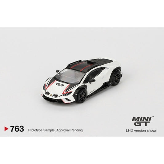 MiniGT - 1/64 LAMBORGHINI HURACAN STERRATO BIANCO ASOPO (LHD)