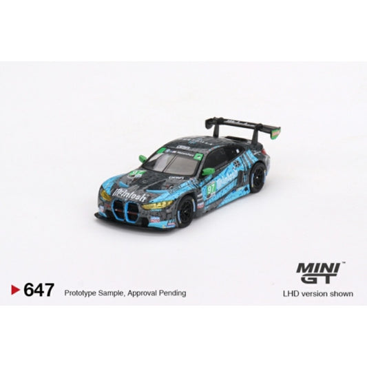MiniGT - 1/64 BMW M4 GT3 NO.97 TURNER MOTORSPORT IMSA 2023 LEGUNA SECA GTD 2ND PLACE (LHD)
