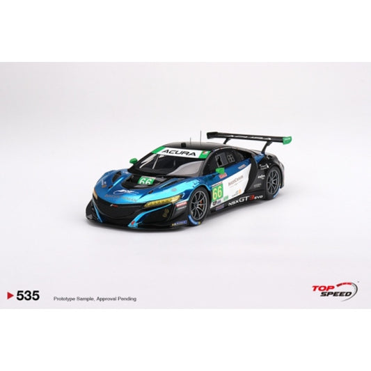 Top Speed Model - Acura NSX GT3 EVO22 #66 2022 IMSA Daytona 24 Hrs 1:18