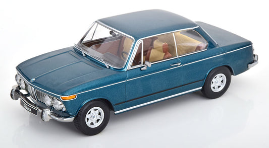 KK-Scale 1:18 - BMW 2002 ti Diana 1970 turgoise metallic