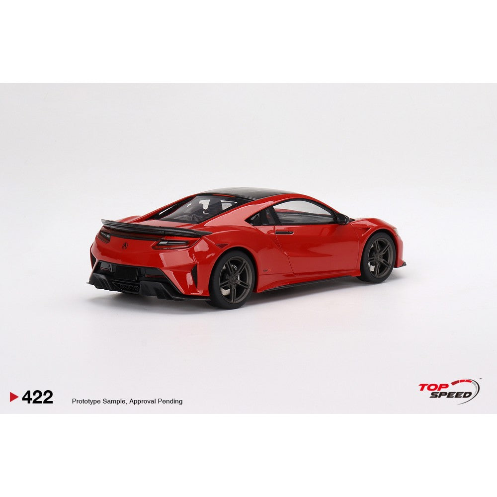 Top Speed Model - Acura NSX Type S 2022 Curva Red 1:18