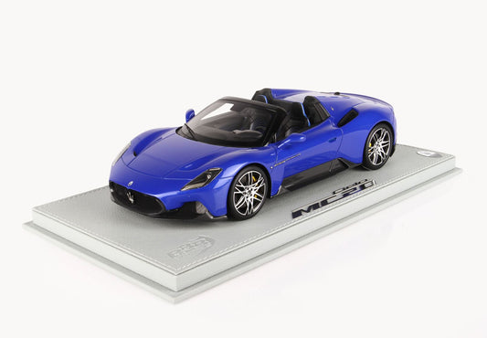 BBR Model 1:18 - Maserati MC20 CIELO Blue Infinito