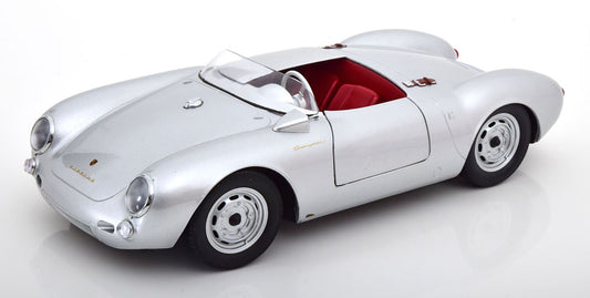KK-Scale 1:12 - Porsche 550A Spyder 1956 Zilver