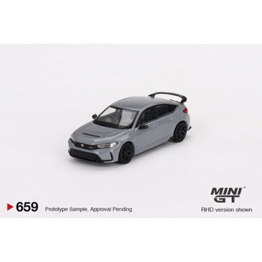 MiniGT - 1/64 HONDA CIVIC TYPE R SONIC GREY PEARL 2023 (LHD)