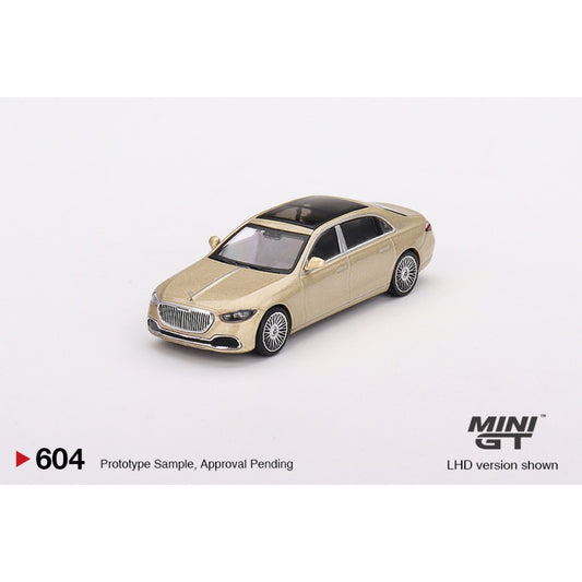 MiniGT - 1/64 MERCEDES-MAYBACH S680 CHAMPAGNE METALLIC (RHD)
