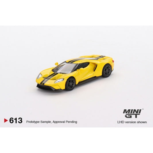 MiniGT - 1/64 FORD GT TRIPLE YELLOW (LHD)