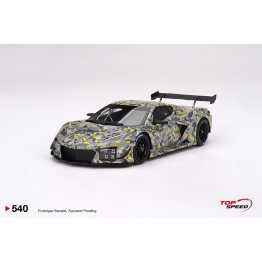 Top Speed Model - Chevrolet Corvette Z06 GT3.R 2022 Sebring Test Car 1:18