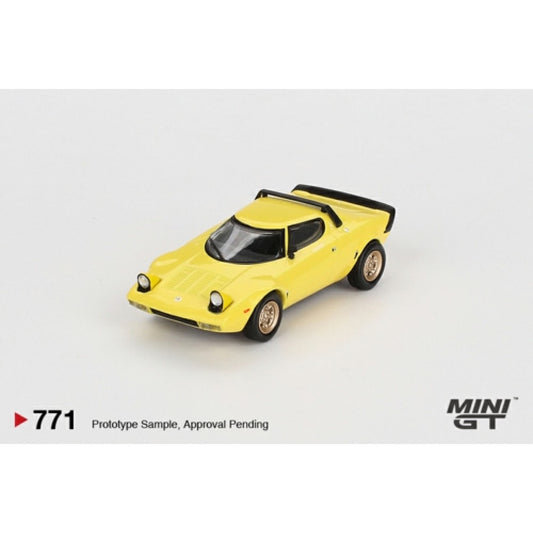 MiniGT - 1/64 LANCIA STRATOS HF STRADALE GIALLO FLY (LHD)