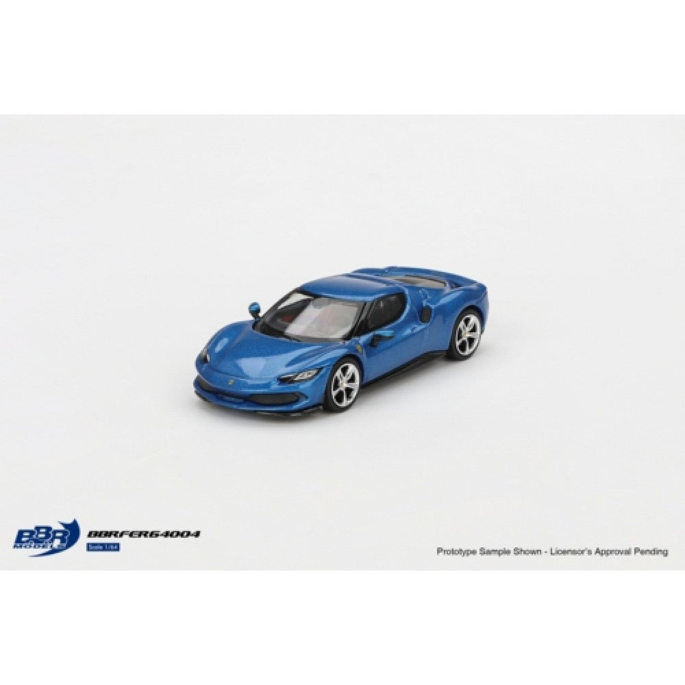 BBR 1:64 - FERRARI 296 GTB BLU CORSA