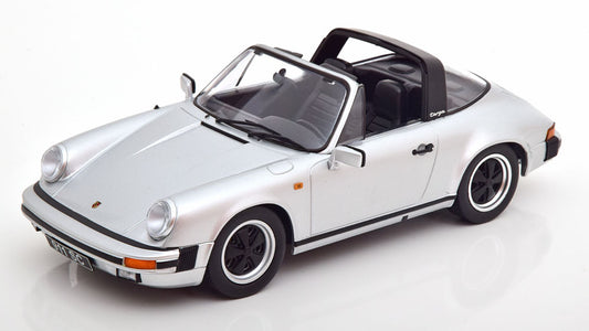 KK-Scale 1:18 - Porsche 911 SC Cabrio 1983 Zilver