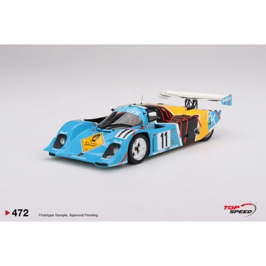 Top Speed Model - Porsche 962 CK6 #11 Porsche Kremer Racing 1990 Le Mans 24 Hrs 1:18