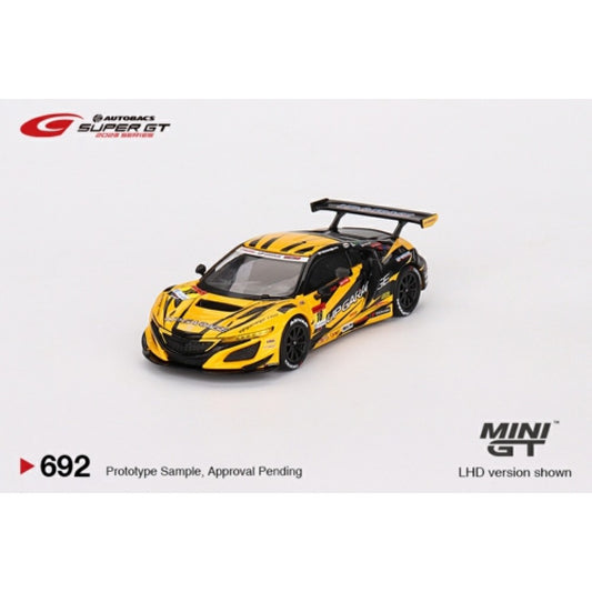 MiniGT - 1/64 HONDA NSX GT3 EVO22 NO.18 UPGARAGE NSX GT3 TEAM UPGARAGE 2023 SUPER GT SERIES (JAPANESE EXCLUSIVE)