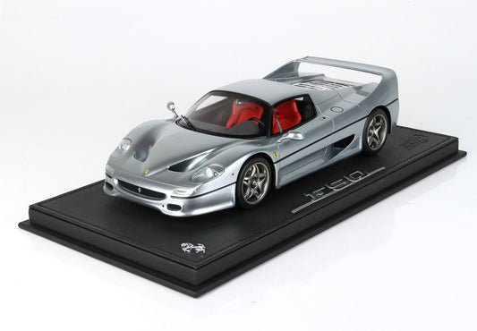 BBR Model 1:18 - Ferrari F50 Coupe 1995 Titanium Metallic Grey