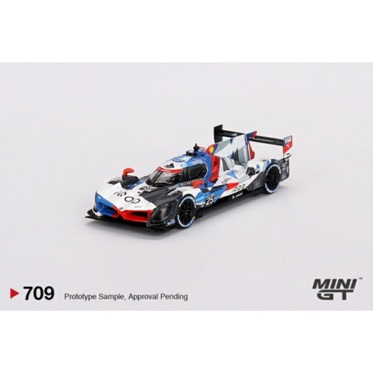 MiniGT - 1/64 BMW M HYBRID V8 NO.25 BMW M TEAM RLL 2023 IMSA SEBRING 12 HRS 2ND PLACE (LHD)