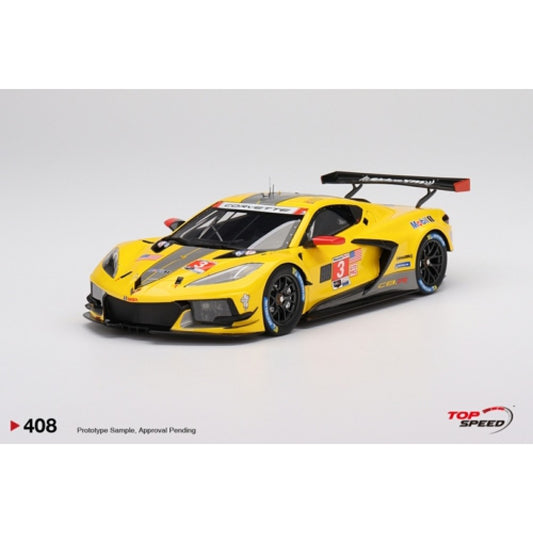 Top Speed Model - Chevrolet Corvette C8.R #3 Corvette Racing 2022 IMSA Sebring 12 Hrs GTD PRO Winner 1:18