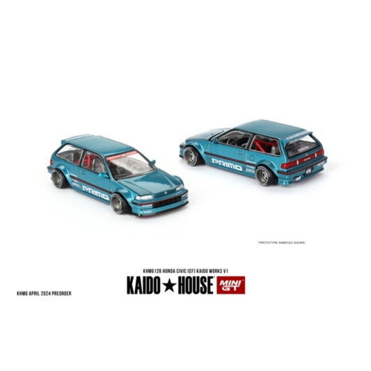 MiniGT - 1/64 HONDA CIVIC (EF) KAIDO WORKS V1