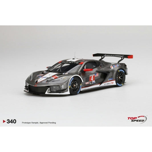 Top Speed Model - Chevrolet Corvette C8.R #4 2021 IMSA Sebring 12 Hrs 1:18