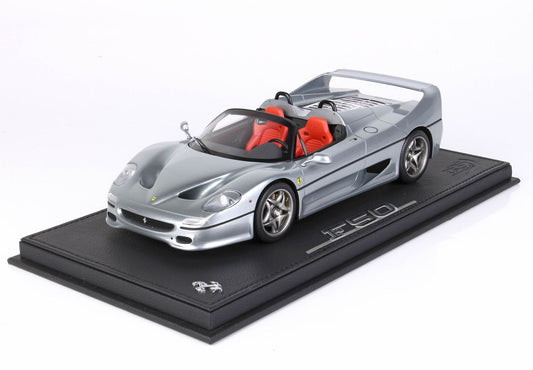 BBR Model 1:18 - Ferrari F50 Coupe 1995 Spider Version Titanium Grey 740