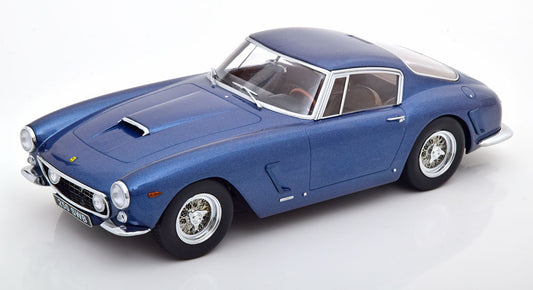 KK-Scale 1:18 - Ferrari 250 GT SWB Passo Corto 1961 Blauw Metallic