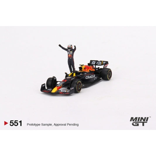 MiniGT - 1/64 ORACLE RED BULL RACING RB18 NO.11 SERGIO PEREZ 2022 MONACO GRIX WINNER