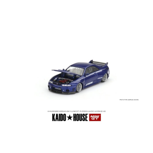 MiniGT - 1/64 NISSAN SKYLINE GT-R (R33) KAIDO WORKS V2