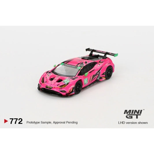 MiniGT - 1/64 LAMBORGHINI HURACAN GT3 EVO2 NO.83 IRON DAMES IMSA 2023 DAYTONA 24 HRS (LHD)