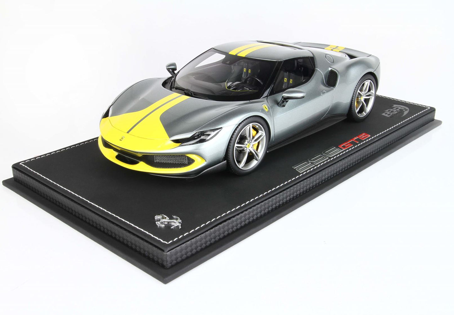 BBR Model 1:18 - Ferrari 296 GTS Assetto Fiorano Gray Corburn