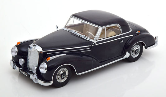 KK-Scale 1:18 - Mercedes 300 SC W188 Coupe 1955 Donkerblauw