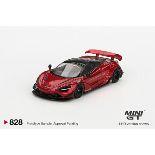 MiniGT - 1/64 MCLAREN 720S LB WORKS GEM RED (LHD)