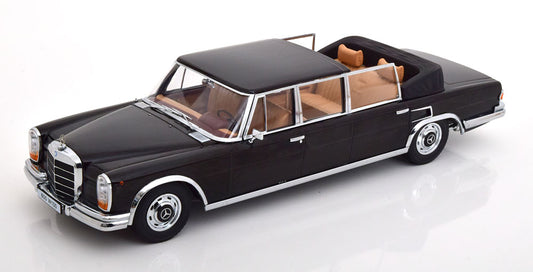 KK-Scale 1:18 - Mercedes 600 W100 Landaulet 1964 Zwart