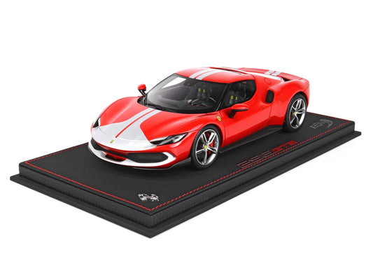 BBR Model 1:18 - Ferrari 296 GTB Assetto Fiorano Red Corsa 322