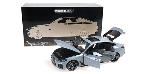 Minichamps 1:18 - BMW i4 M50  2022  GREY METALLIC