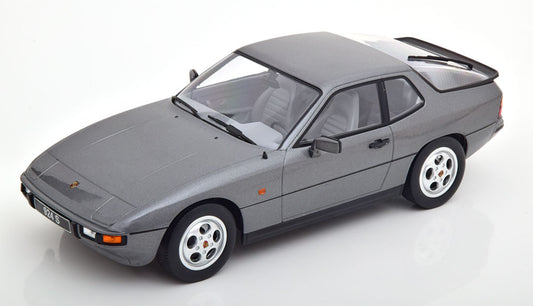 KK-Scale 1:18 - Porsche 924 S 1986 Grijs Metallic