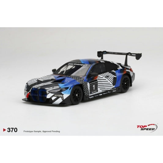 Top Speed Model - BMW M4 GT3 Test Car ver 1 1:18