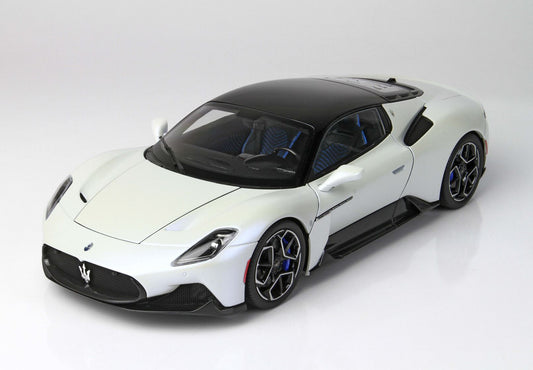 BBR Model 1:18 - Maserati MC20 White Audace